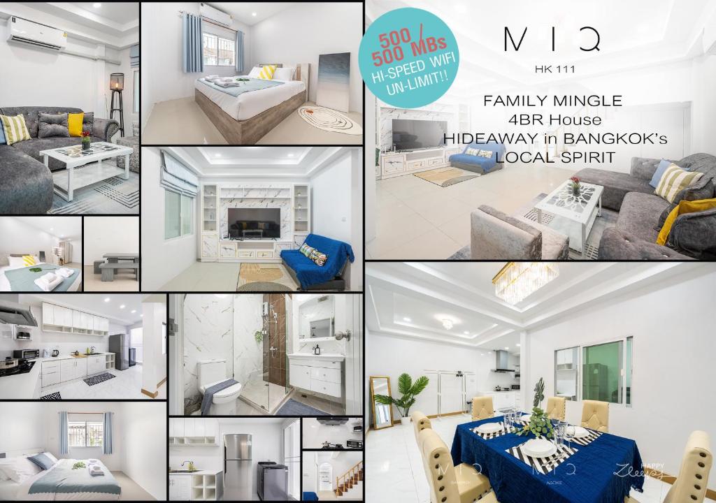 MIQ HK111-4BR Home Ratchada-Huaykwang 14PAX MIQ HK111-4BR Home Ratchada-Huaykwang 14PAX