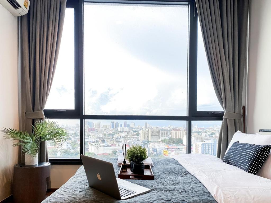 Cityscape Modern Apt - Ultra Fast Wifi - Phra Khanong Cityscape Modern Apt - Ultra Fast Wifi - Phra Khanong