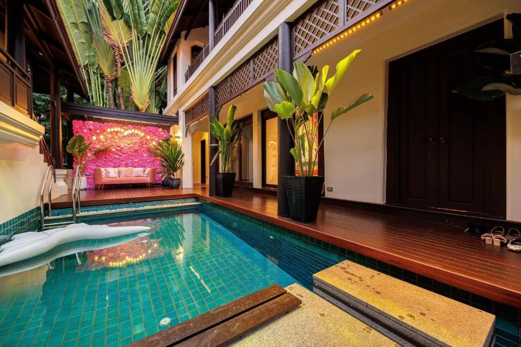 Bangkok CBD Pinky Vibe Villa Bangkok CBD Pinky Vibe Villa